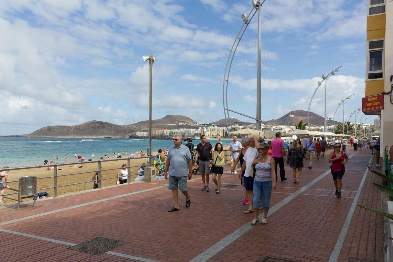 Estudio Interior En Playa De Las Canteras Apartment ลาสปัลมาส เด กรานคานาเรีย ภายนอก รูปภาพ